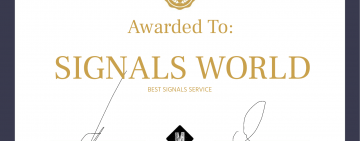 Awarded to Signals World - Best Compared Signals Provider